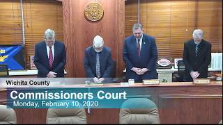 Commissioners Court 02/10/2020 Part 1