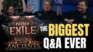 PATH of EXILE 2: RETURN of the ANCIENTS Q&A - A Monumental New Endgame & Too Much More... screenshot 4