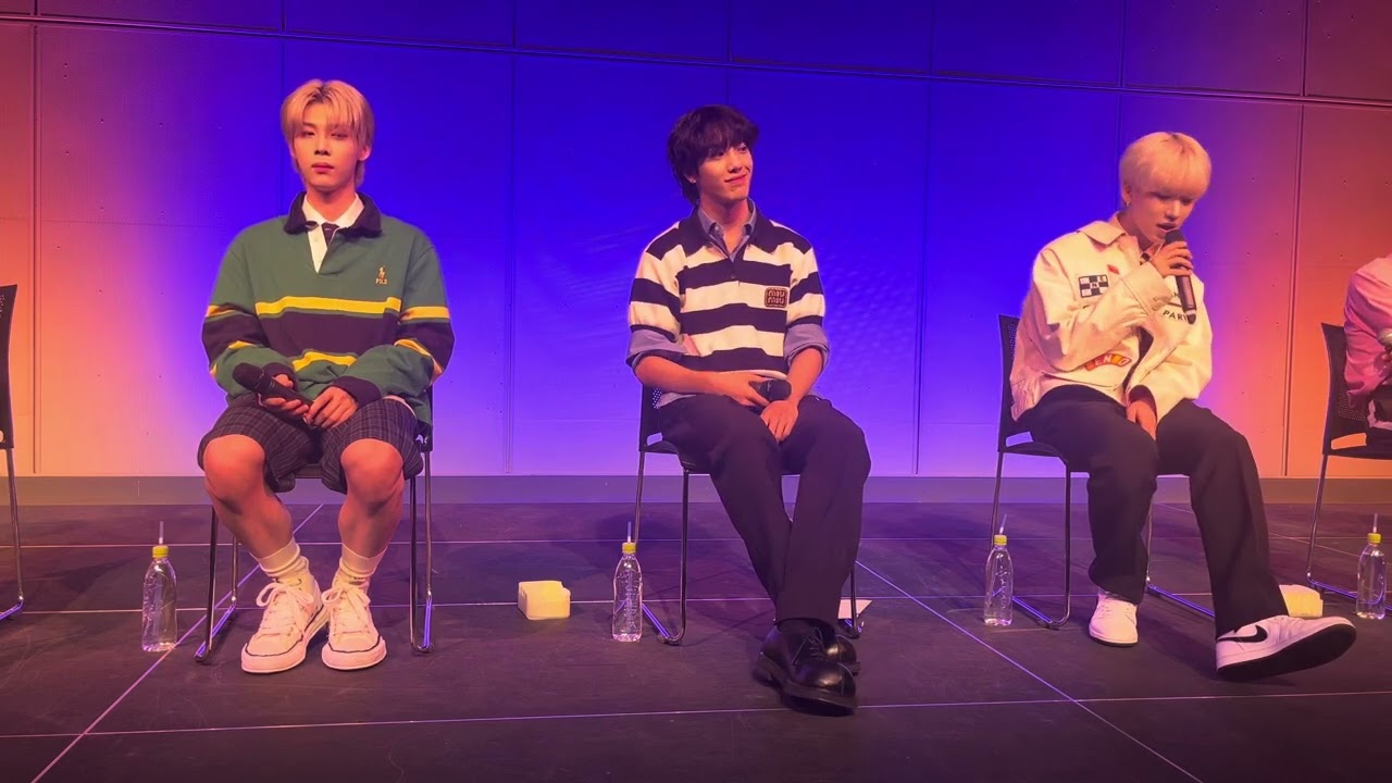 n.SSign「‘Happy &’」 リリース記念最速イベント2部参加　最前列　リーダーカズタの真ん前！