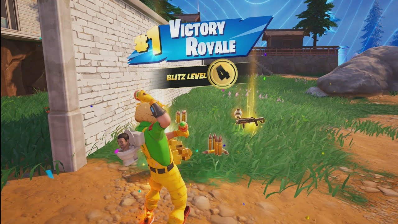 Fortnite Blitz Royale Xbox Series S Gameplay 859 Solo Guaco Skin