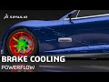 Brake Cooling Flow and Temperature | SIMULIA PowerFLOW