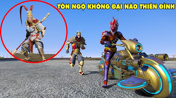 Vua Khỉ TÔN NGỘ KHÔNG Lái Siêu Mô Tô Triệu Đô Mạ Vàng Đi Tìm Gậy Như Ý Huyền Thoại Trong Tây Du Ký
