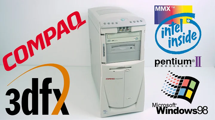 Recreating my First PC - Compaq Presario 4834