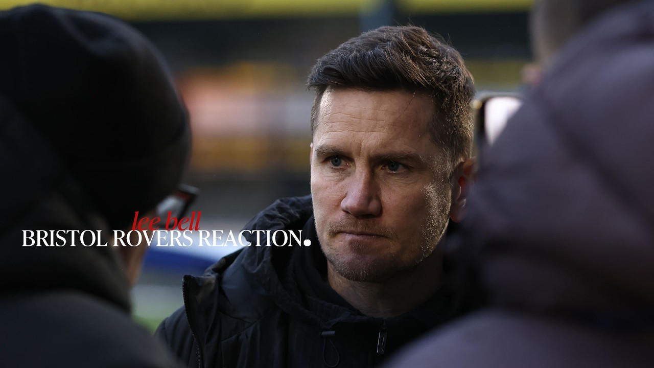 BRISTOL ROVERS REACTION | Lee Bell Gutted With Rovers Outcome