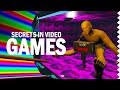 10 Super Secret Easter Eggs Found in Video Games 2019 #2