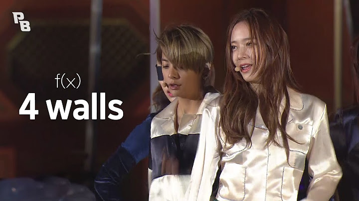 😮이게 벌써 6년 전 영상이라고요?😍f(x)-4 walls |열린음악회 KBS 20151213