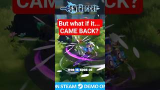 But what if this sword came BACK? #indiegames #steamnextfest