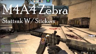 Csgo - M4A4 Faded Zebra