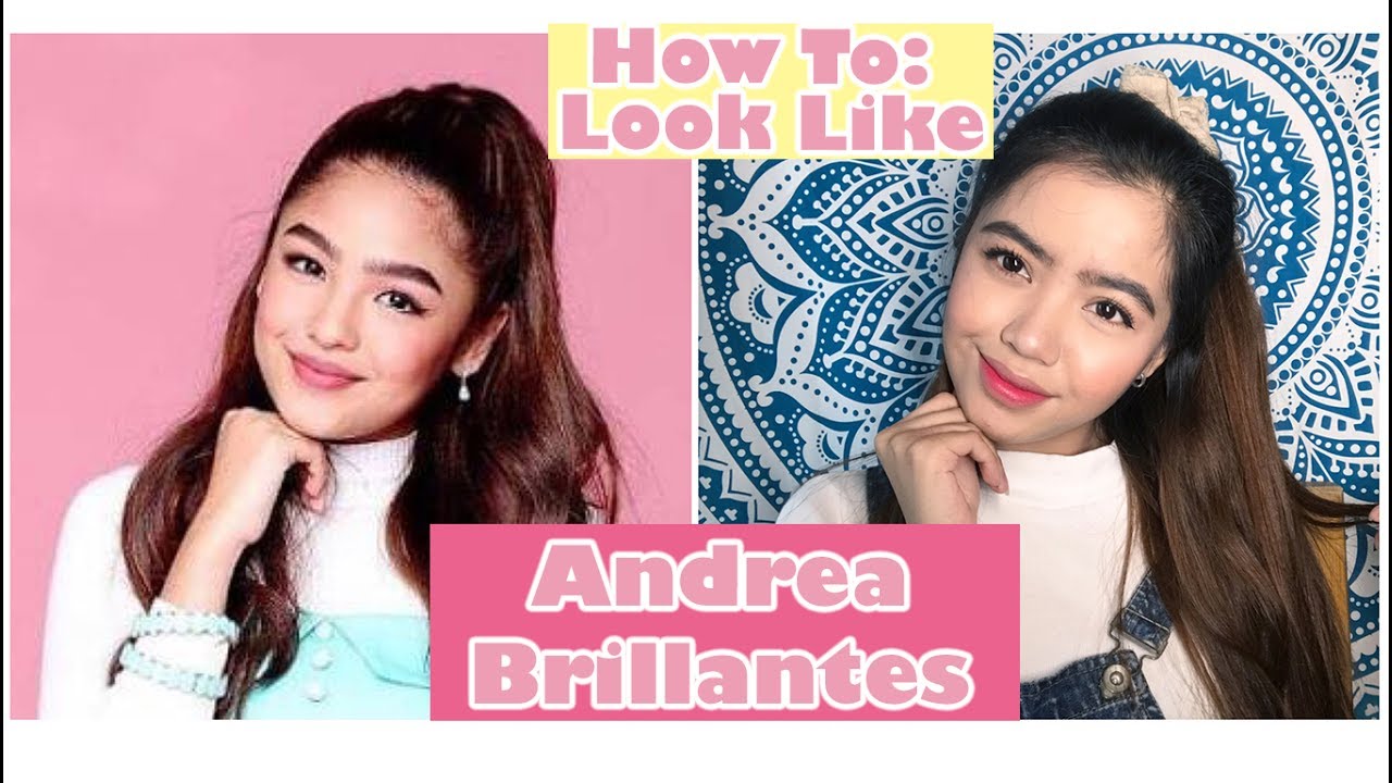 Andrea Brillantes Makeup Tutorial Tagalog YouTube