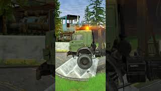 SpinTires MudRunner | Truck Simulator Ep 393 | Tanker Truck Pulls Heavy Concrete Trailer!