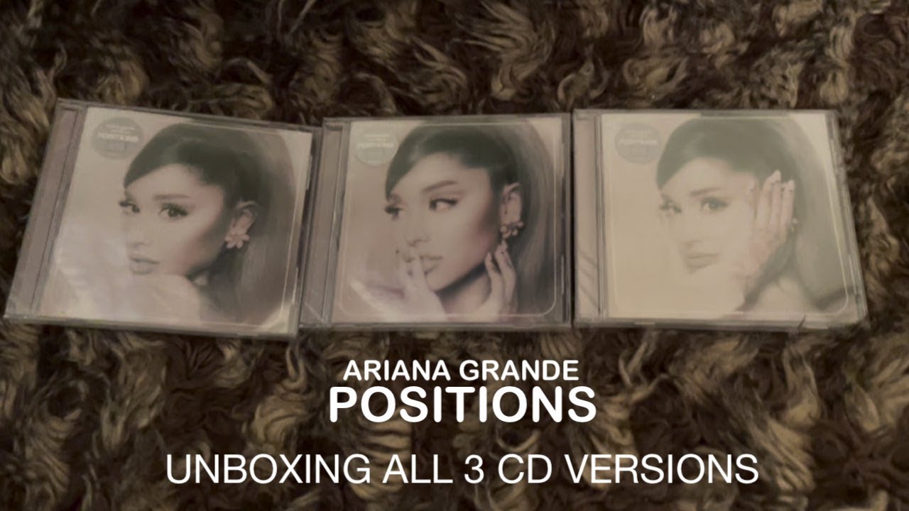 〚新品未開封〛 アリアナグランデ Positions Deluxe CD Box Ariana Grande - Positions Deluxe CD Box | Bee Vinyl