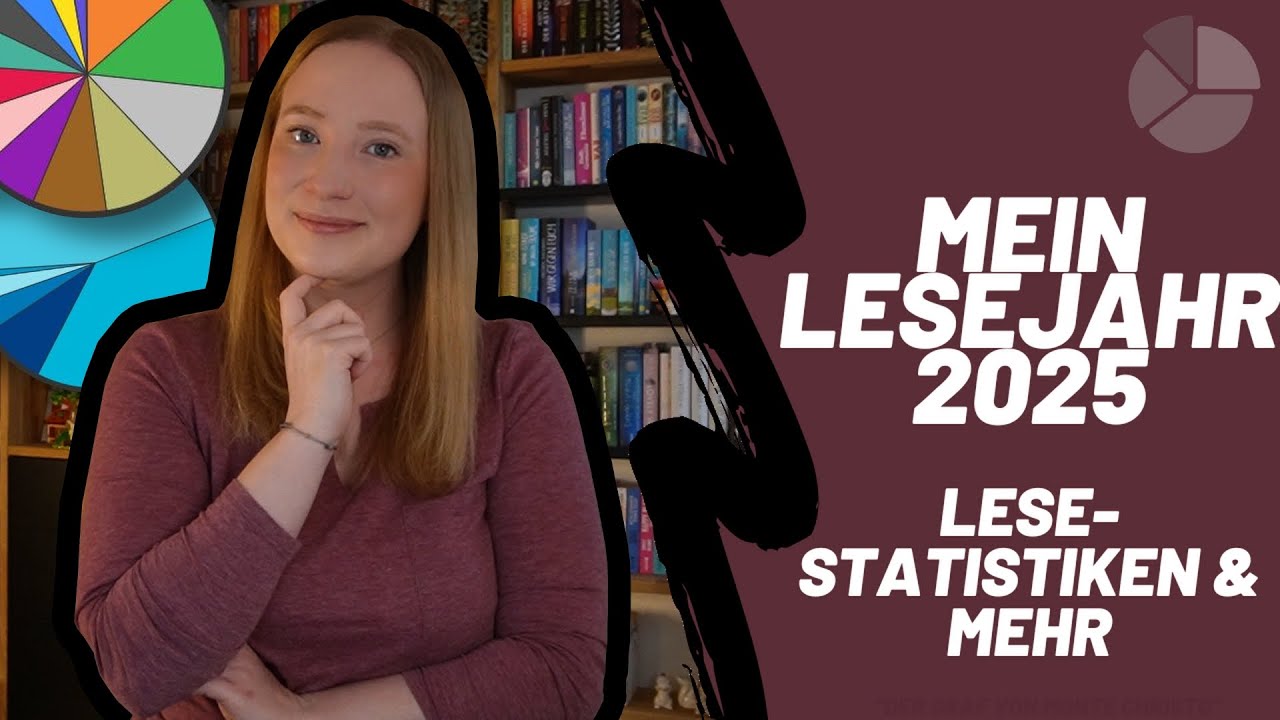 MEIN LESEJAHR 2025 📚💬 • Ein Rückblick auf Lese-Statistiken & Erkenntnisse 📊