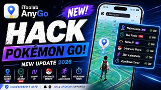 NEW Pokémon GO Spoofer 2026 🔥 iToolab AnyGo Native Mode, Live Radar, Teleport, IVs & More! screenshot 4