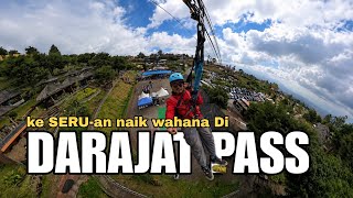 RIDING THE THRILL RIDES at Darajat Pass 🎢 Adrenaline Rush with Super Beautiful Views!