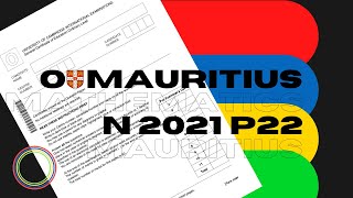 O-Level Mathematics D November 2021 Paper 22 4024/22 Mauritius 🇲🇺  (En Creole)