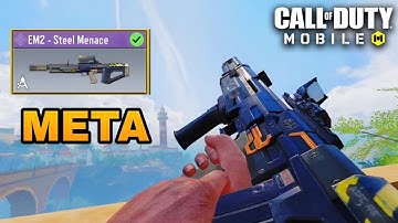 BEST EM2 Gunsmith/Loadout | No Recoil Fast ADS | EM2 Attachments COD Mobile Season 1