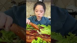 mukbang noodles, mukbang seafood,a mukbang asmr, asmr mukbang #short #00126