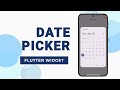 Flutter Date Picker Tutorial | Flutter Widgets | Code Catch