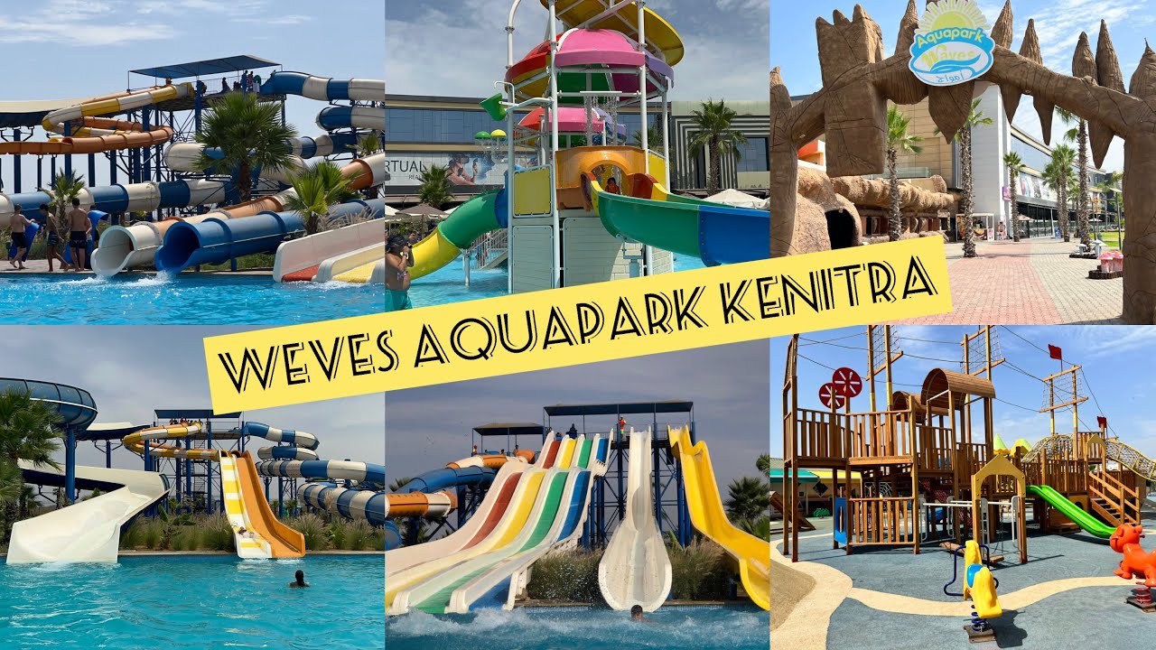 عيشو معنا نهارنا كيف داز فأروع أكوابارك القنيطرة🌊/vlog waves aquapark kenitra2022
