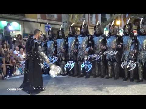 Desfile de gala Moros y Cristianos Dénia 2016: Filà Hospitalaris