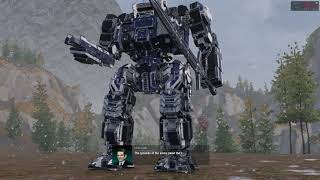 MechWarrior 5  Bullying light mechs with a Highlander