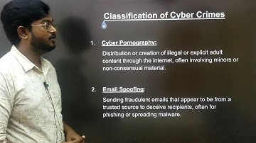 Classification of Cyber Crimes in Tamil | Cryptography and Cyber Security in Tamil | Unit 5