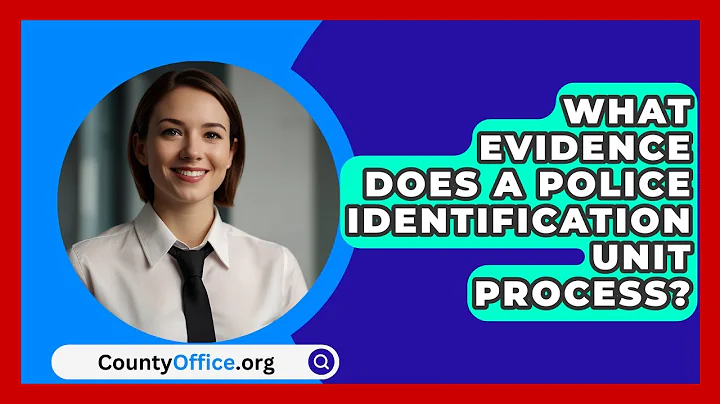 What Evidence Does A Police Identification Unit Process? - CountyOffice.org