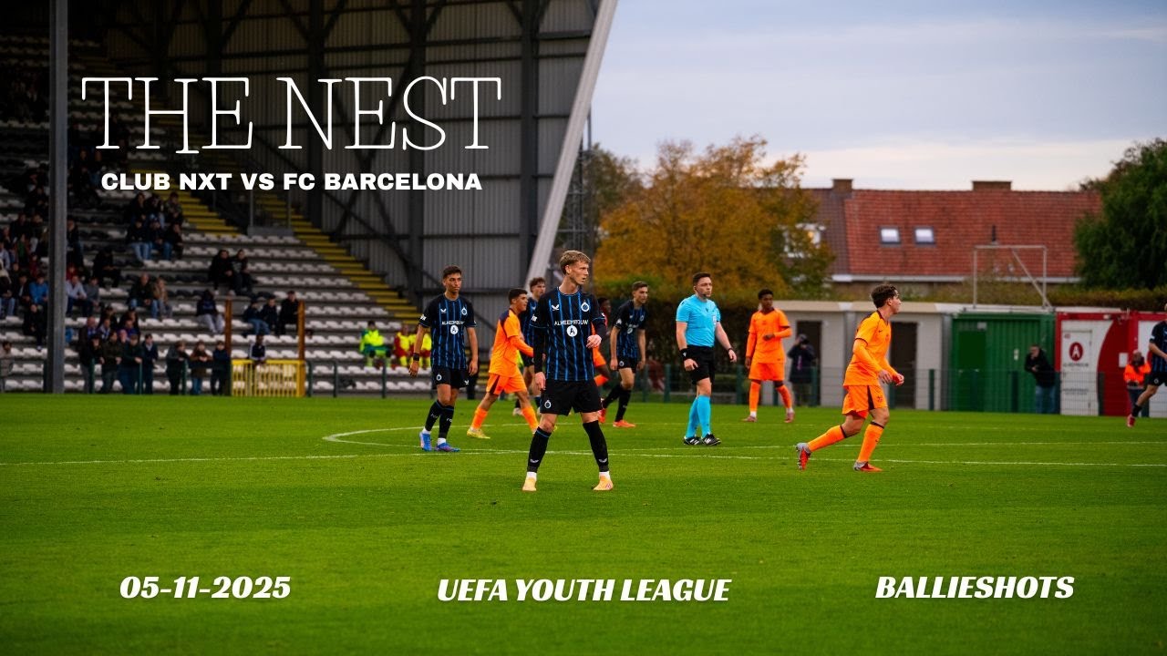 VLOG 3 | CLUB NXT VS FCBARCELONA | YOUTH LEAGUE