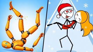 😂 We Beat 100,000,000 Impossible Leve! Ragdoll Break:Let's Destroy 🆚 Run Now - Gameplay Walkthrough screenshot 1