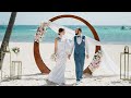 Доминикана. Свадебная церемония на пляже Баунти с садом