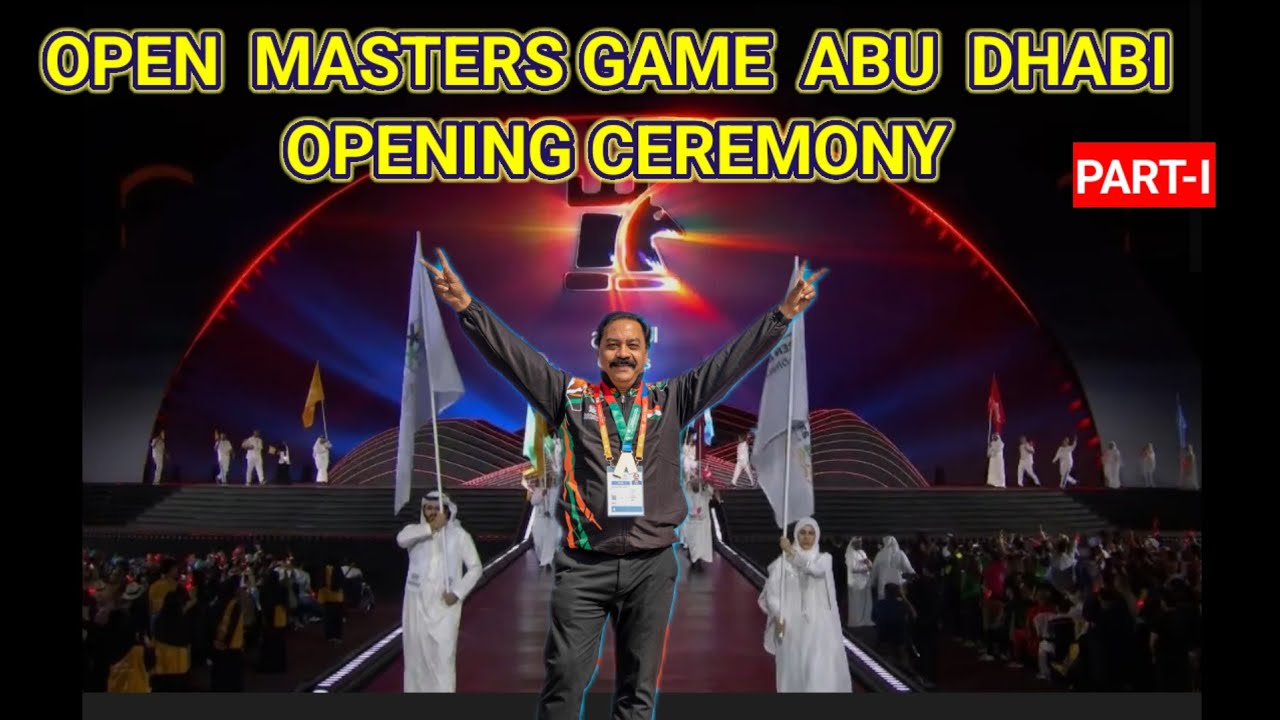 @Open master game Abu Dhabi .