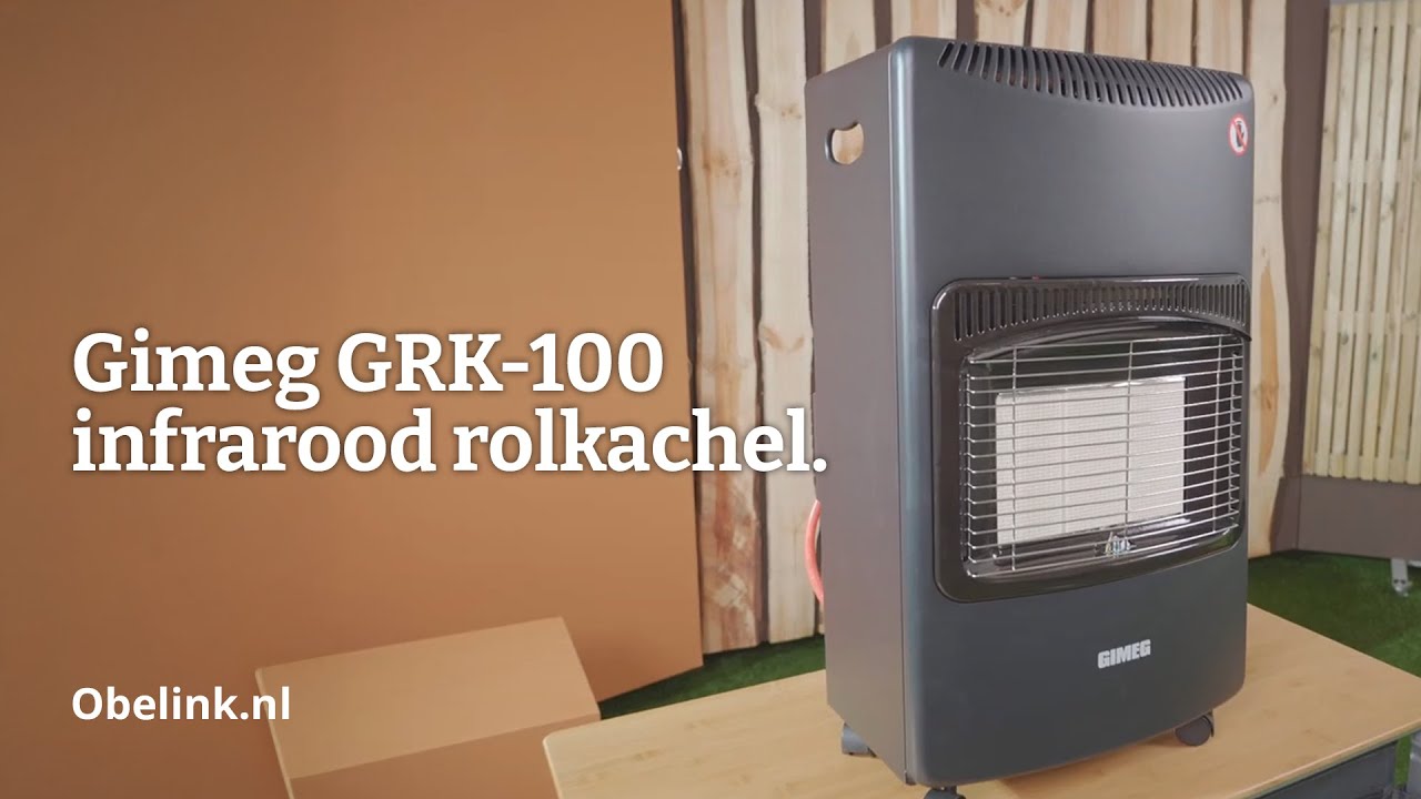Gimeg GRK-100 infrarood mobiele gaskachel | Productvideo | Obelink