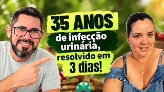 35 YEARS suffering from urinary tract infections and got rid of the pain in just 3 days!