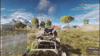 Jeep trolling causes man to rage quit - Battlefield 4