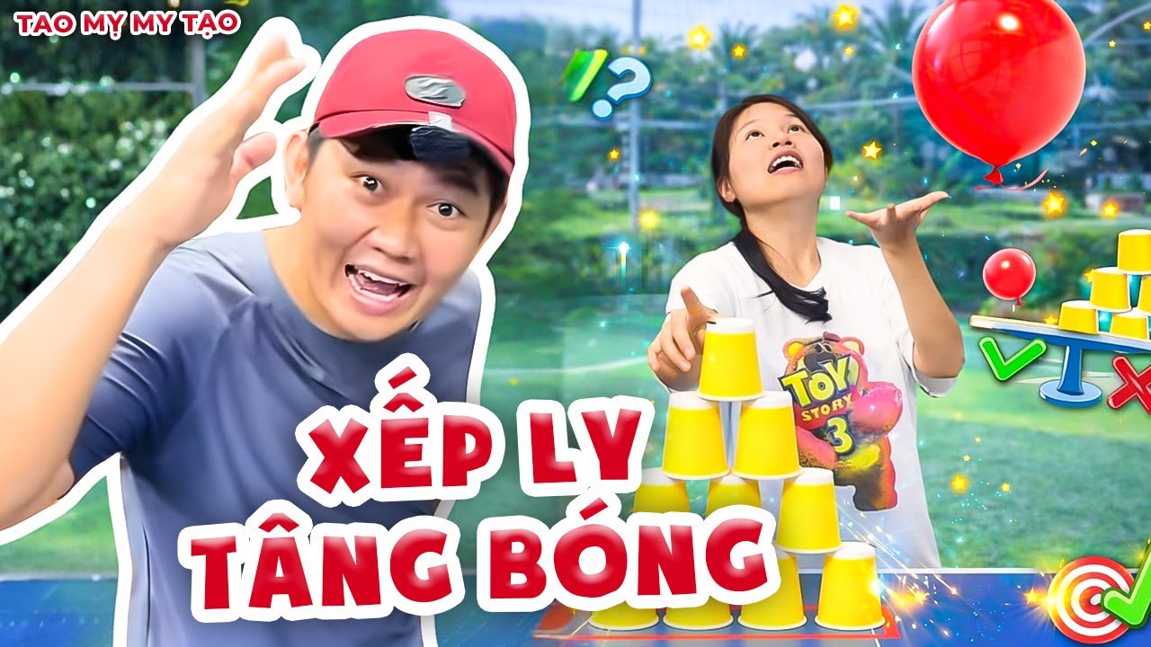 Cuộc Chiến Tâng Bóng Xếp Ly Nhận Thưởng Khủng Khiến Cả Team Nháo Nhào | Tao Mỵ My Tạo