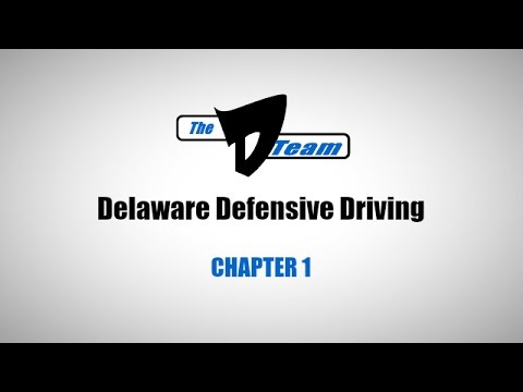 Delaware Defensive Driving - Refresher Course - Chapter 1