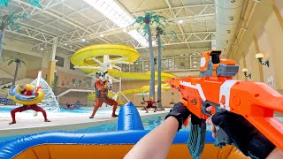 Nerf War | Water Park & SPA Battle Collection5 (Nerf First Person Shooter)