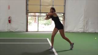 -42) Technique: Inside out Backhands (GetFitivity.com)