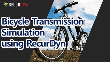 Bicycle Simulation - shift operation - using Multibody Dynamics