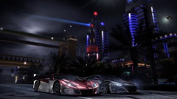 Beating Darius with an Acura NSX (Heavily modded NFS Carbon)