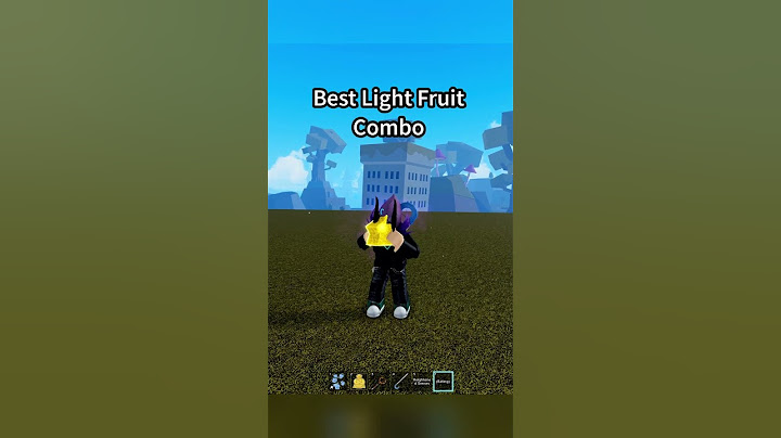 Best Light Fruit Combo😎 #bloxfruits #roblox