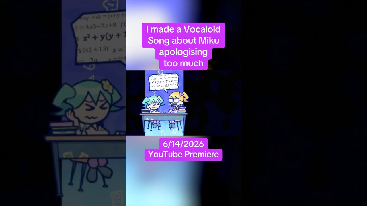 Miku Wants To Say Sorry #hatsunemiku #vocaloid #animationmeme