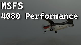 Microsoft Flight Simulator - MSI Nvidia 4080 RTX "DLSS 3" INSANE PERFORMANCE
