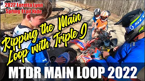 Loretta Lynn Spring Trail Ride Main Loop 2022