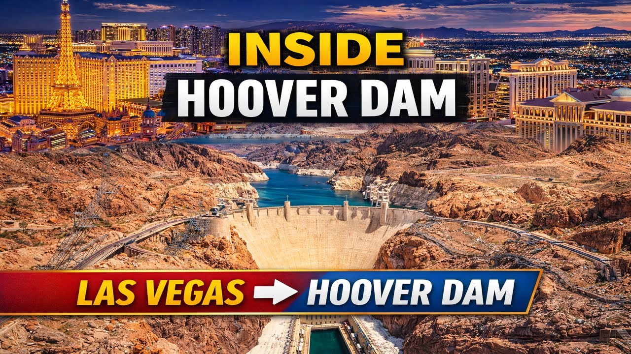Экскурсия на плотину Гувера | Поездка из Вегаса и осмотр самой плотины изнутри