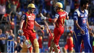 The Greatest Batting Performance Ever? ABD 133 not out RCB VS MI