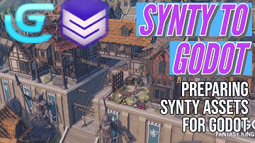 Godot OneShot : Synty Assets in Godot