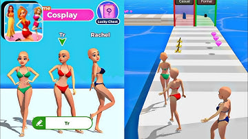 Sisters Dress Up Level Mobile Gameplay Walkthrough Android IOs Alltrailer Relaxing Video Pro Max 😎👌😀