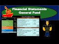 Financial Statements General Fund -Governmental Accounting