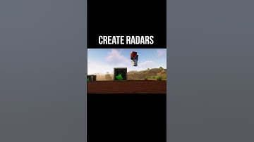 Create Radars mod. Create mod addons Tutorial 1.20.1 (minecraft java)